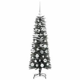 Berkfield Home Artificial Christmas Tree with Stand Green 40.5 x 40.5 x 120 cm - thumbnail 4