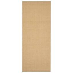Berkfield Home Rug Natural Sisal 100x250 cm in Brown - Size: Medium - thumbnail 2