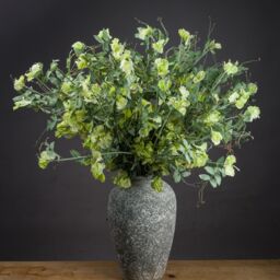 Love Lace Sweet Pea Trail Artificial Flower in Green