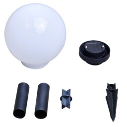 Berkfield Home Outdoor Pathway Lamps 8 pcs LED 15 cm with Ground Spike in White - thumbnail 6