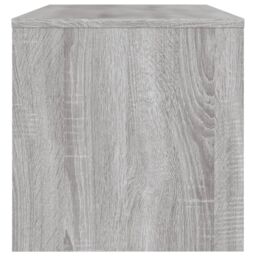 Berkfield Home TV Cabinet Grey Sonoma 120x34x37 cm Engineered Wood - Size: 120 x 34 x 37 cm - thumbnail 5