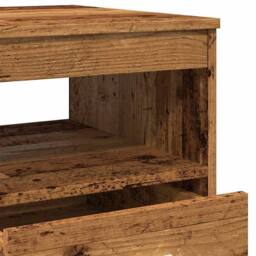 Berkfield Home Decorative Drawer Cabinet Old Wood 40x50x76 cm Engineered Wood in Brown - Size: 40 x 50 x 76 cm - thumbnail 9