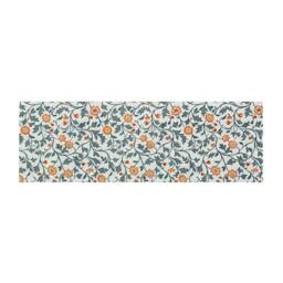 The Rug Shop UK Beige Modern Floral Easy to Clean Mat - Size: 50 cm x 75 cm - thumbnail 1