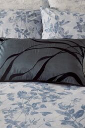 Nalu Nicole Scherzinger 'Surf' Cushion in Blue - Size: 40 cm x 60 cm - thumbnail 2