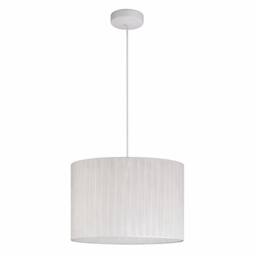 CGC Lighting Sylvie Silk Pleated Round Drum Lamp Shade in Cream - thumbnail 1