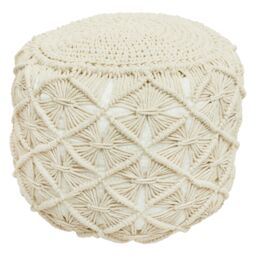 Orsina West Village Pouffe in Brown - thumbnail 2
