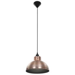 Berkfield Home Elegant Ceiling Lamps 2 pcs Semi-spherical Copper Colour - thumbnail 4