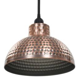 Berkfield Home Elegant Ceiling Lamps 2 pcs Semi-spherical Copper Colour - thumbnail 7