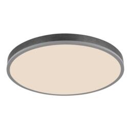 Netlighting Doro Ceiling Light Silver 60cm LED Dimmable 2700-6500K Remote Timer