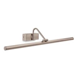 Netlighting LED 1 Light Picture Wall Light Brushed Steel in Grey