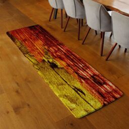 Benjamin Tate Design Birds On Branch Runner Rug in Natural - Size: 67 cm x 230 cm - thumbnail 2