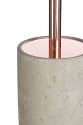 Orsina Neptune Toilet Brush Holder, Warm Copper Finish in Grey - thumbnail 5