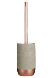 Orsina Neptune Toilet Brush Holder, Warm Copper Finish in Grey - thumbnail 1