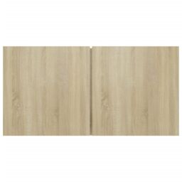 Berkfield Home 5 Piece TV Cabinet Set Sonoma Oak Engineered Wood in Brown - thumbnail 6