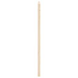 Berkfield Home Headboard 140x104 cm Solid Wood Pine in Natural - thumbnail 4