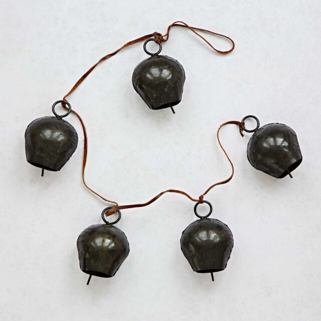 Paper High Black Iron Cow Bell Hanging - image 1