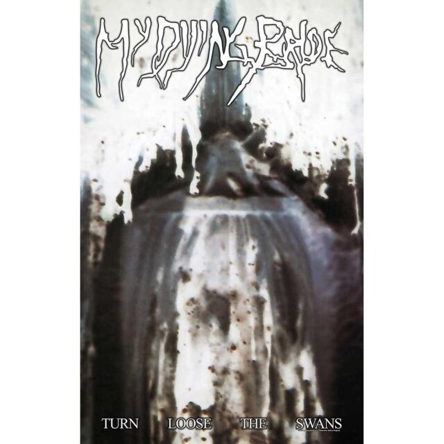 My Dying Bride Turn Loose The Swans Textile Poster in White - image 1