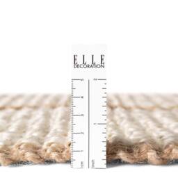 THE RUGS Sierra Jute Rug & Runner Hand Woven Natural Fibre Striped 10mm Pile in Cream - Size: 160 cm x 230 cm - thumbnail 5