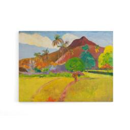 "Artery8 Paul Gauguin Tahitian Landscape Canvas Wall Art Print - Size: W18"" x H24""" - thumbnail 1