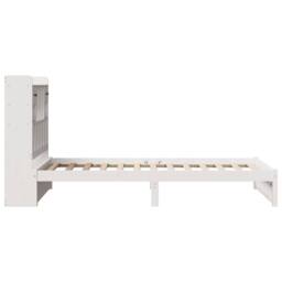 Berkfield Home Decorative Bookcase Bed without Mattress White 90x190cm Single So - thumbnail 7