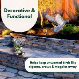Marco Paul Solar LED Blinkin Koala Garden Ornament in Grey - thumbnail 6