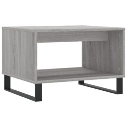 Berkfield Home Coffee Table Grey Sonoma 60x50x40 cm Engineered Wood - Size: 60 x 50 x 40 cm - thumbnail 2