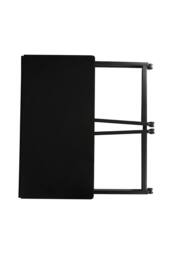 Living and Home Black Willow Wood-Tone Folding Office Desk - thumbnail 4