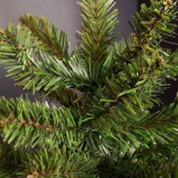 Samuel Alexander 60cm Mini Richmond Christmas Tree in a Burlap Base with 72 Tips in Green - thumbnail 4