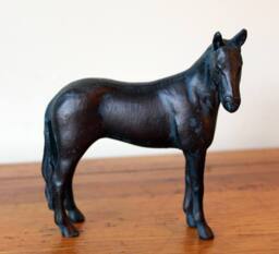 Inspirational Gifting Miniature Horse Sculpture Ornament Figurine in Bronze - thumbnail 7