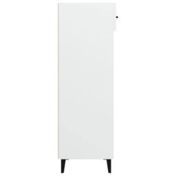 Berkfield Home Shoe Cabinet White 60x35x105 cm Engineered Wood - Size: 60 x 35 x 105 cm - thumbnail 8