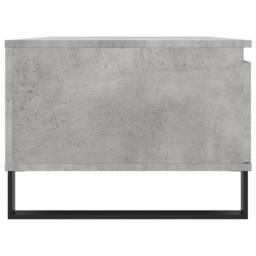Berkfield Home Modern Coffee Table Concrete Grey 90x50x36.5 cm Engineered Wood - thumbnail 7