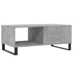 Berkfield Home Modern Coffee Table Concrete Grey 90x50x36.5 cm Engineered Wood - thumbnail 8