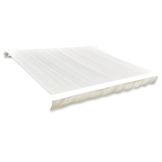 Berkfield Home Awning Top Sunshade Canvas Cream 500x300 cm in Beige - image 1