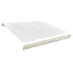 Berkfield Home Awning Top Sunshade Canvas Cream 500x300 cm in Beige