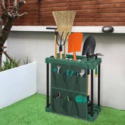 Kelvenix Garden Tool Storage Rack Gardening in Green - Size: 10000mm x 520mm - thumbnail 5
