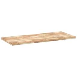 Berkfield Home Versatile Desk Top Untreated 120x60x4 cm Solid Wood Acacia in Brown - Size: 120 x 60 x 4 cm - thumbnail 4