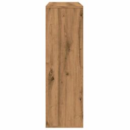 Berkfield Home Book Cabinet Artisan Oak 98x29x97.5 cm in Brown - thumbnail 6