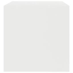 Berkfield Home TV Cabinet White 100x40x40 cm Engineered Wood - Size: 100 x 40 x 40 cm - thumbnail 5