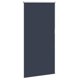 Berkfield Home Roller Blind Blackout Marine 70x130 cm Fabric Width 65.7 cm Polyester in Blue - thumbnail 3