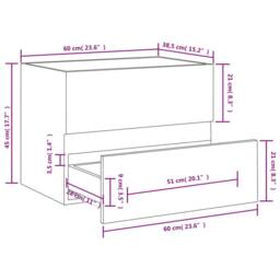 Berkfield Home Sink Cabinet White 60x38.5x45 cm Engineered Wood - thumbnail 7