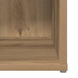 Berkfield Home TV Cabinet with Storage Artisan oak Engineered Wood in Brown - thumbnail 9