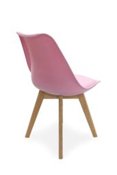 Life Interiors 'Round Lorenzo' Dining Set with a Table & Chairs Set of 2 in Pink - thumbnail 7