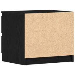 Berkfield Home Nightstand Black Oak 50x40x43.5 cm Made of Engineered Wood - thumbnail 8