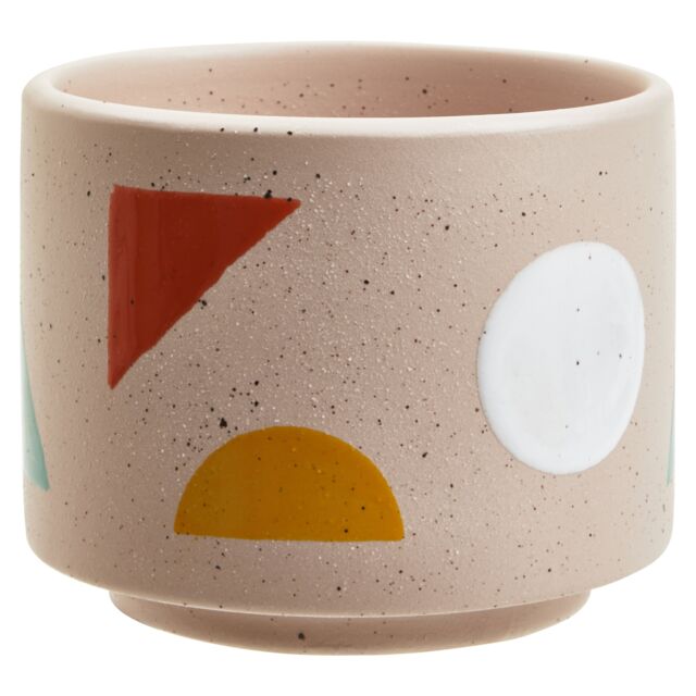 Orsina Small Ceramic Planter, Handcrafted Ceramic Planter for Home, Stylish Stoneware Planter for Living Room - image 1