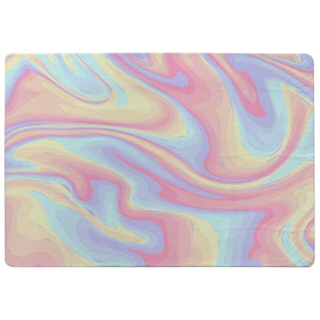 Benjamin Tate Design Colorful Marble Rug in Natural - Size: Large - image 1