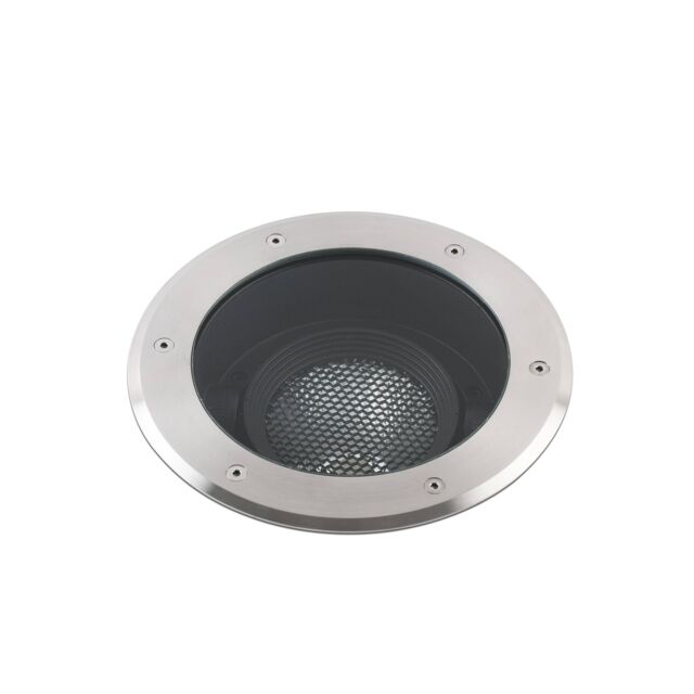 Netlighting Geiser Outdoor LED Recessed Ground Light Tiltable 32W 3000K 38deg. IP67 in Grey - image 1