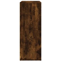 Berkfield Home Sideboard Smoked Oak 60x31x84 cm Engineered Wood in Brown - Size: 60 x 31 x 84 cm - thumbnail 6