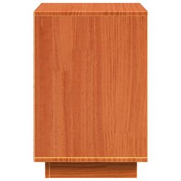 Berkfield Home Bedside Cabinet 2 pcs Wax brown 60 x 34 x 51 cm Solid pinewood - thumbnail 8