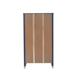 Cabinet Bits Palazzi 4 Tier Bookcase H127 W69 D25cm in Navy - thumbnail 5