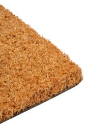 Orsina Filta Embossed Welcome Coir Doormat in Brown - Size: Medium - thumbnail 3